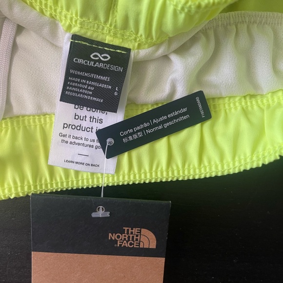 The North Face Bright Yellow Running Shorts - Picture 5 of 6